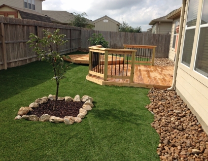 Artificial Grass Installation Ceres, California Landscape Rock, Backyard Designs