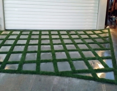 Artificial Turf Installation Merritt Island, Florida Landscape Design, Front Yard Landscape Ideas