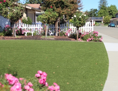 Artificial Turf Installation Olney, Maryland Paver Patio, Front Yard Landscaping