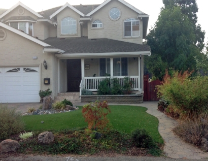 Artificial Turf Kent, Ohio Roof Top, Front Yard Design