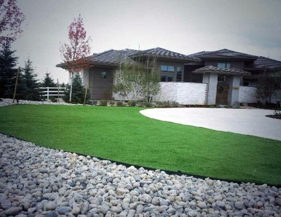 Fake Grass Carpet Newburgh, New York Landscape Ideas, Front Yard