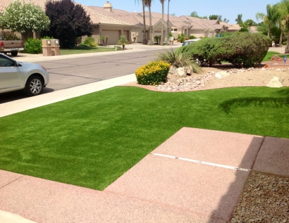 Faux Grass East Point, Georgia Garden Ideas, Small Front Yard Landscaping