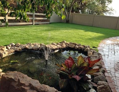 Faux Grass Waxahachie, Texas Rooftop, Above Ground Swimming Pool