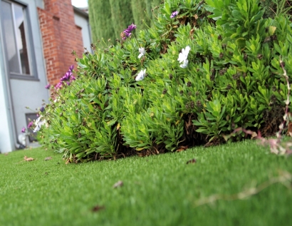 Installing Artificial Grass Niles, Illinois Landscape Rock, Front Yard