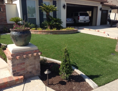 Installing Artificial Grass Upper Arlington, Ohio Lawn And Landscape, Small Front Yard Landscaping