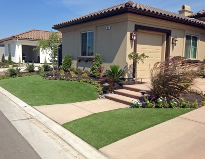 Synthetic Grass Lincoln, California Garden Ideas, Front Yard Landscaping Ideas