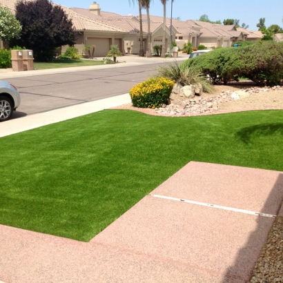 Faux Grass East Point, Georgia Garden Ideas, Small Front Yard Landscaping