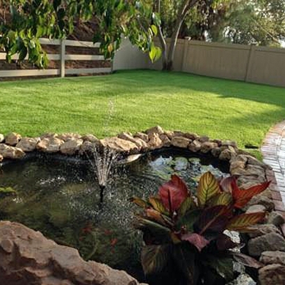 Faux Grass Waxahachie, Texas Rooftop, Above Ground Swimming Pool