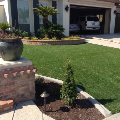 Installing Artificial Grass Upper Arlington, Ohio Lawn And Landscape, Small Front Yard Landscaping