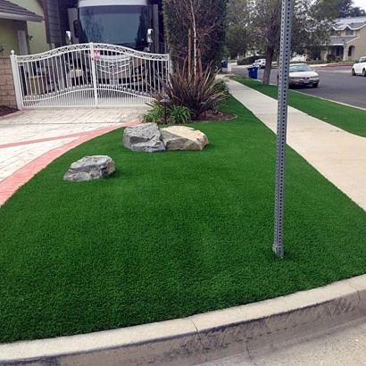 Installing Artificial Grass Woburn, Massachusetts Rooftop, Front Yard